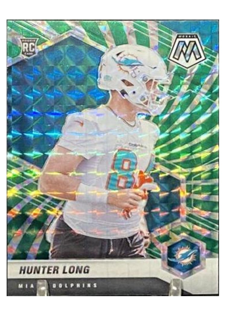 2021 Panini Mosaic Base Set Hunter Long #384 card