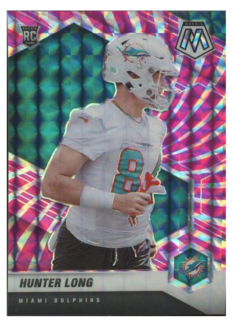 2021 Panini Mosaic Base Set Hunter Long #384 card