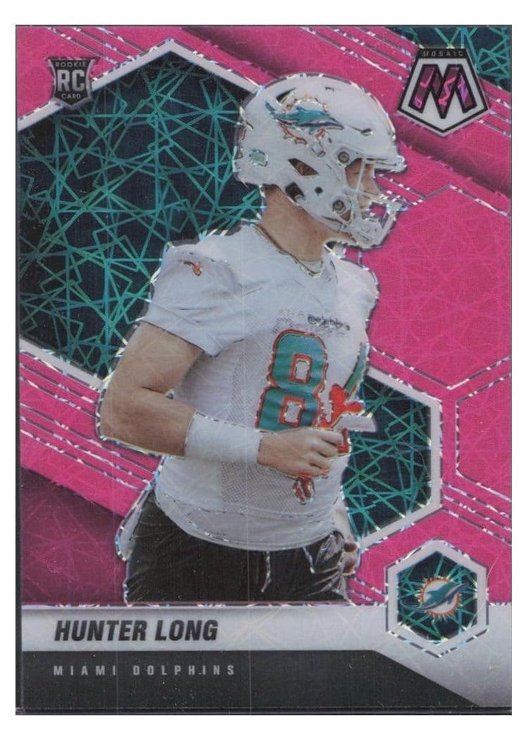 2021 Panini Mosaic Base Set Hunter Long #384 card