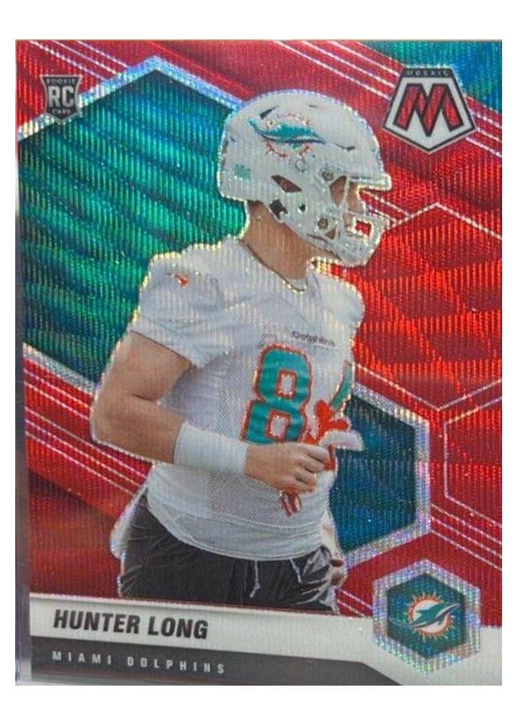 2021 Panini Mosaic Base Set Hunter Long #384 card