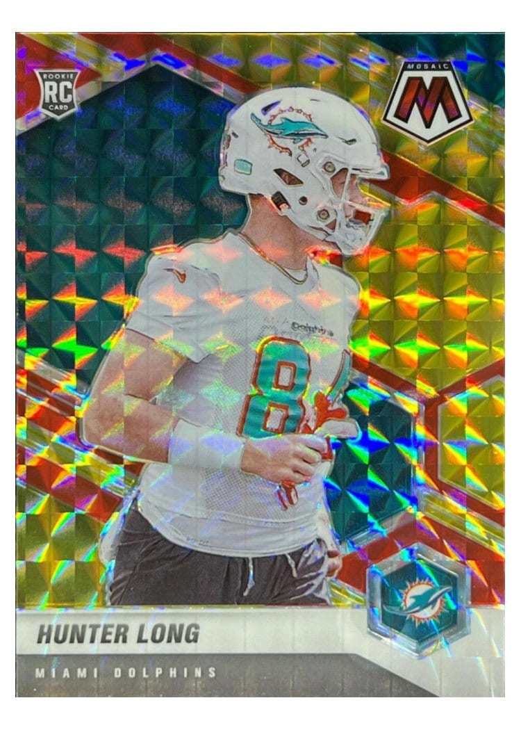 2021 Panini Mosaic Base Set Hunter Long #384 card