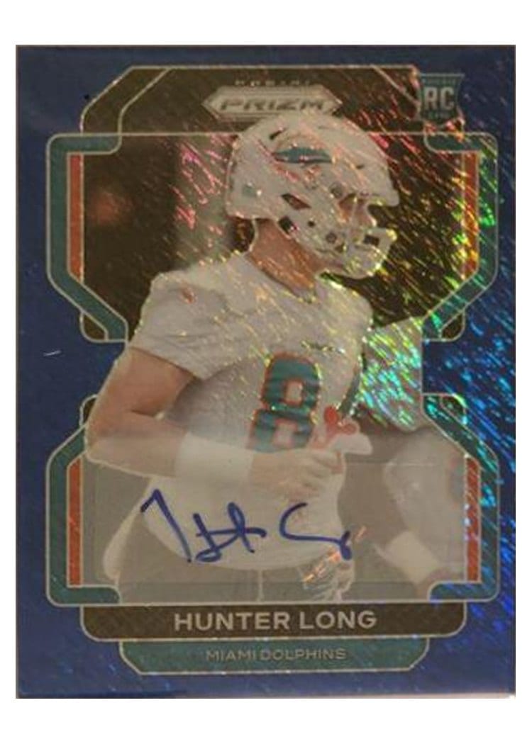 2021 Panini Prizm Base Set Hunter Long #414 card