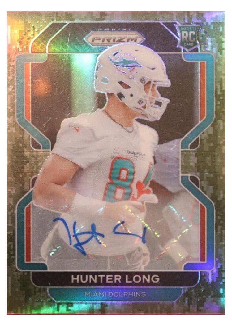 2021 Panini Prizm Base Set Hunter Long #414 card