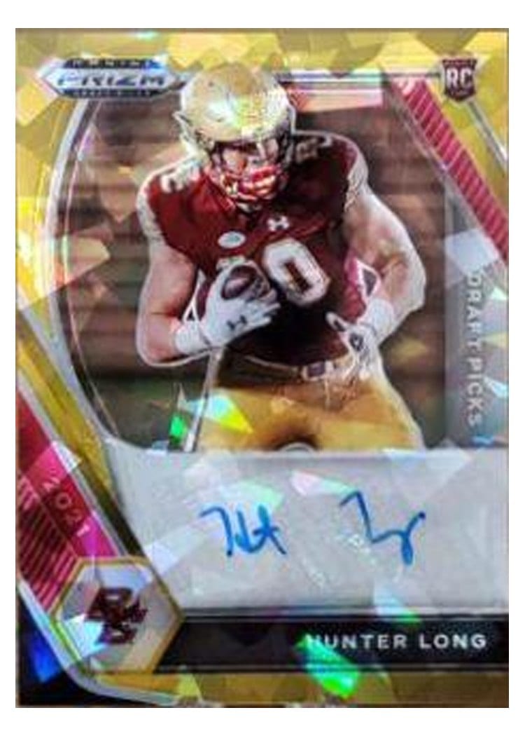 2021 Panini Prizm Base Set Hunter Long #414 card