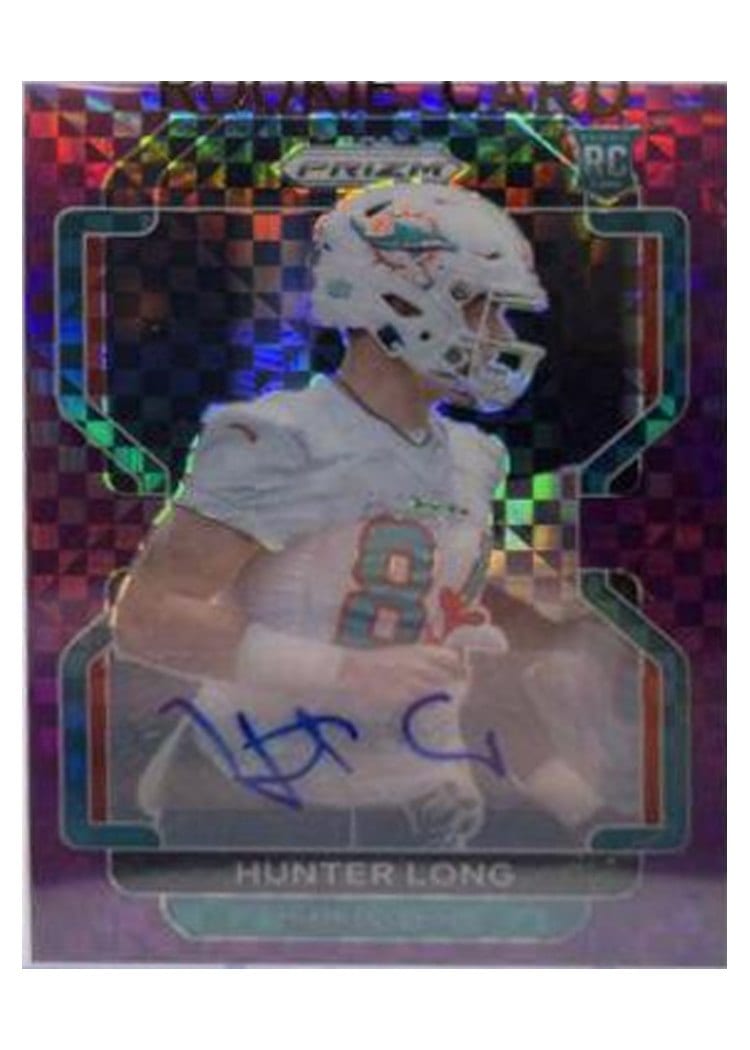 2021 Panini Prizm Base Set Hunter Long #414 card