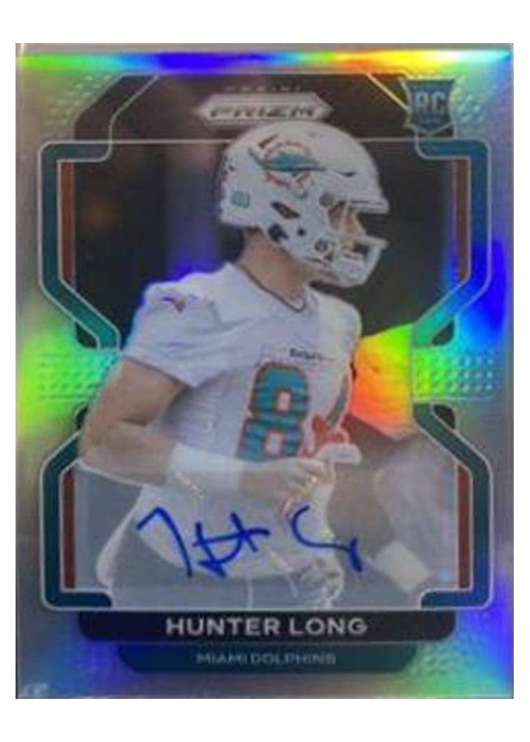 2021 Panini Prizm Base Set Hunter Long #414 card
