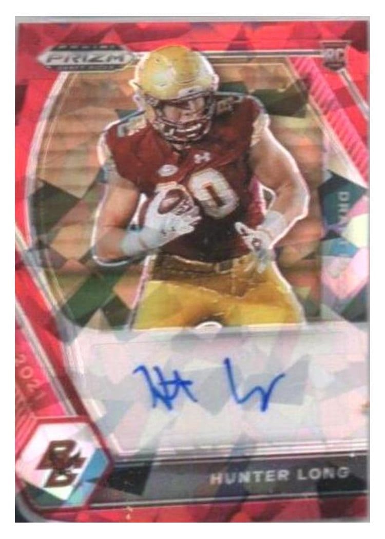 2021 Panini Prizm Base Set Hunter Long #414 card