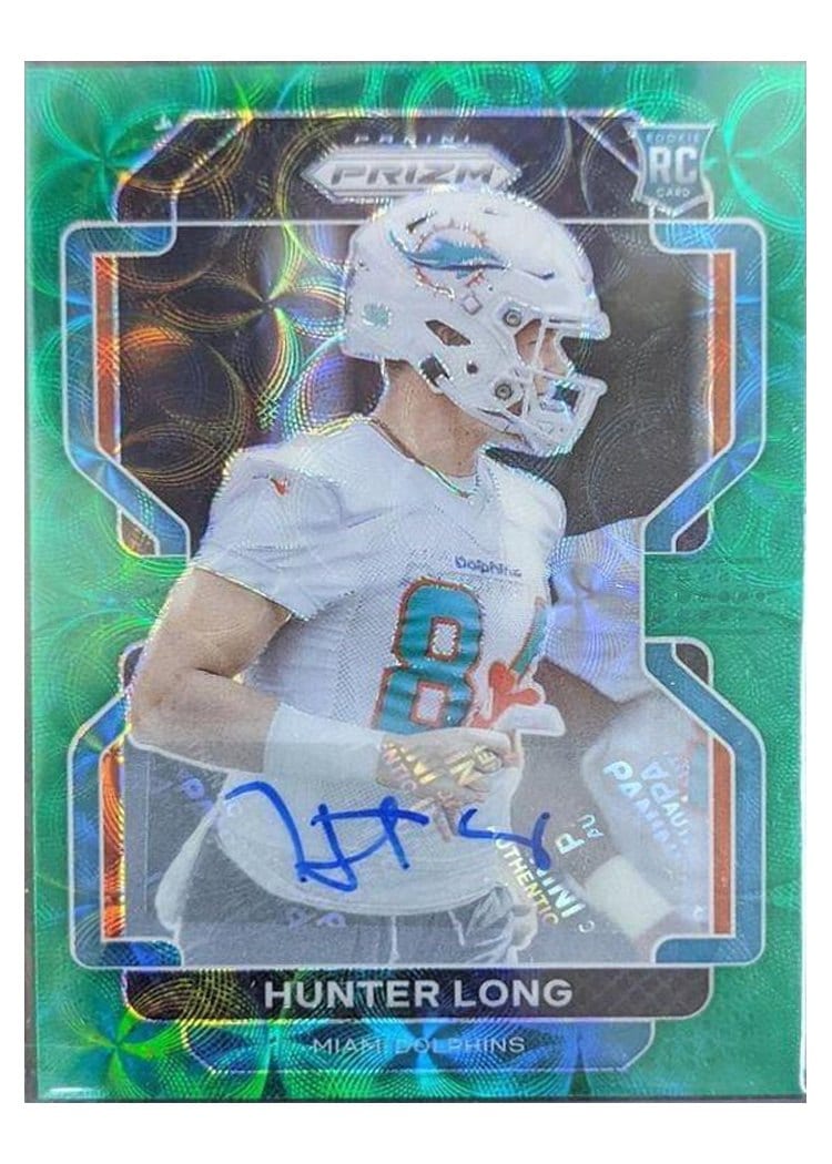 2021 Panini Prizm Base Set Hunter Long #414 card