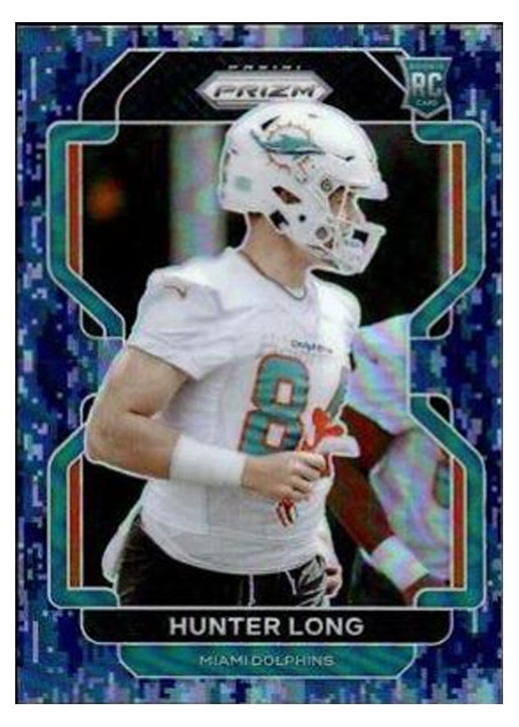 2021 Panini Prizm Base Set Hunter Long #414 card