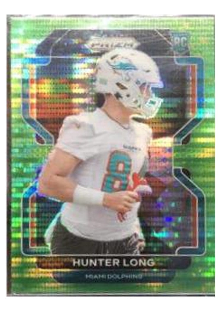 2021 Panini Prizm Base Set Hunter Long #414 card