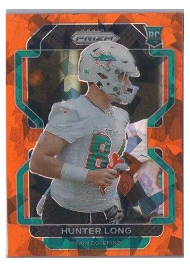 2021 Panini Prizm Base Set Hunter Long #414 card