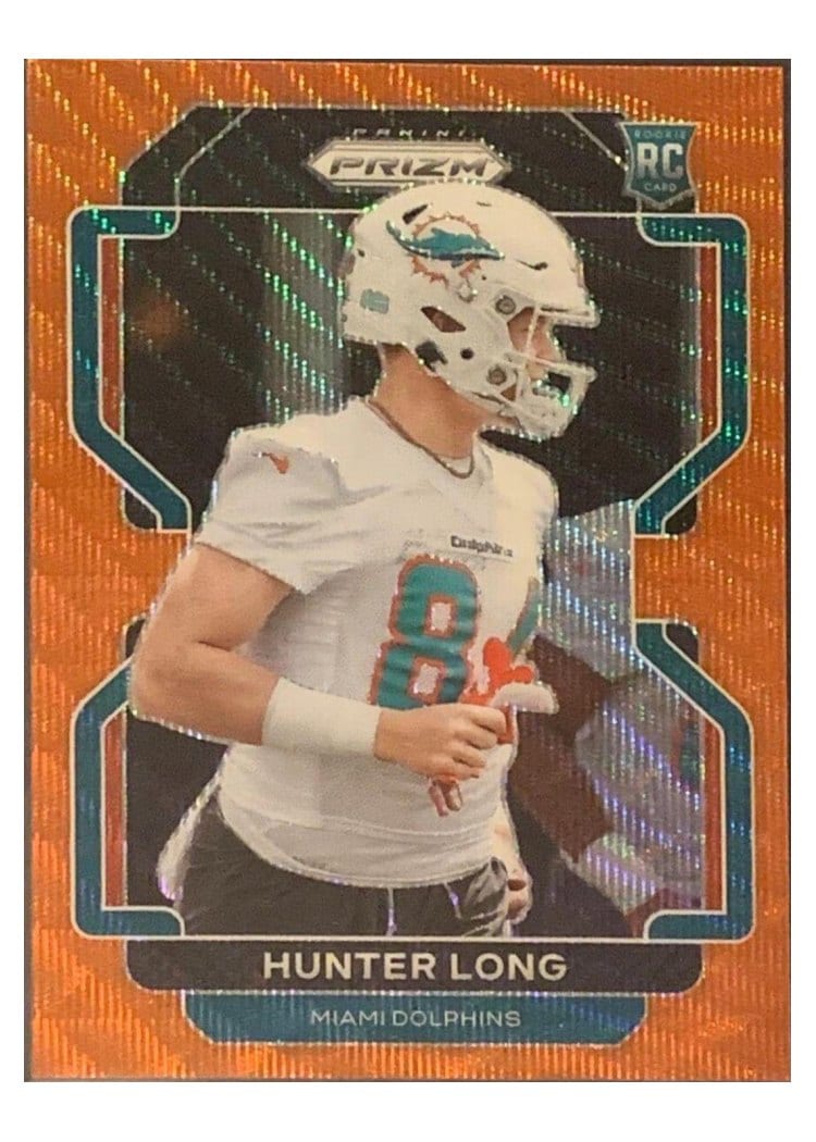 2021 Panini Prizm Base Set Hunter Long #414 card
