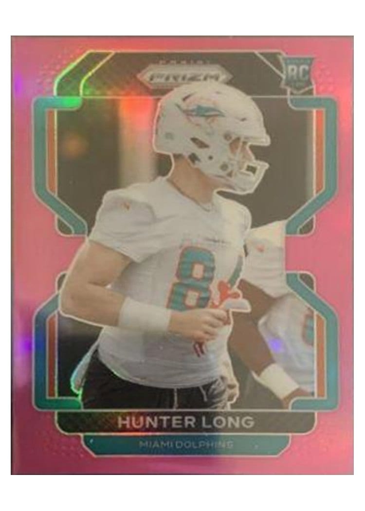 2021 Panini Prizm Base Set Hunter Long #414 card