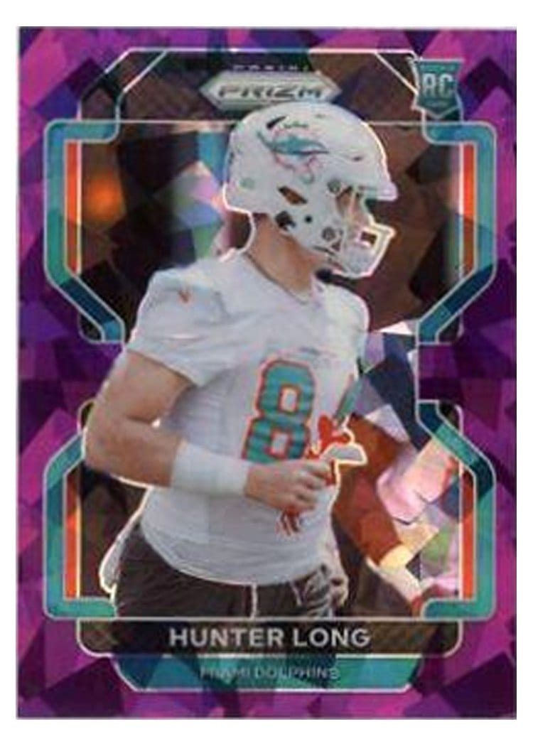 2021 Panini Prizm Base Set Hunter Long #414 card