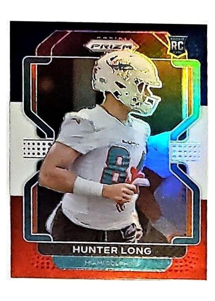 2021 Panini Prizm Base Set Hunter Long #414 card