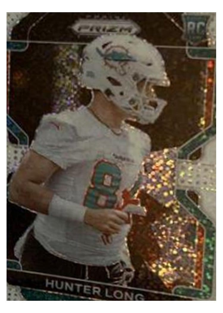 2021 Panini Prizm Base Set Hunter Long #414 card