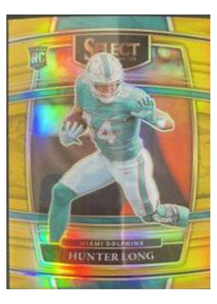 2021 Panini Select Base Set Hunter Long #93 card