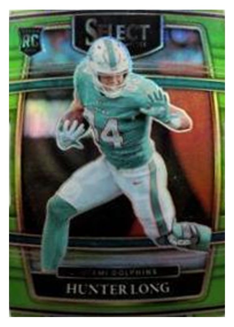 2021 Panini Select Base Set Hunter Long #93 card