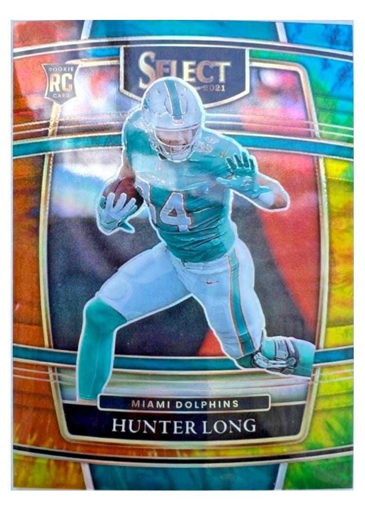 2021 Panini Select Base Set Hunter Long #93 card