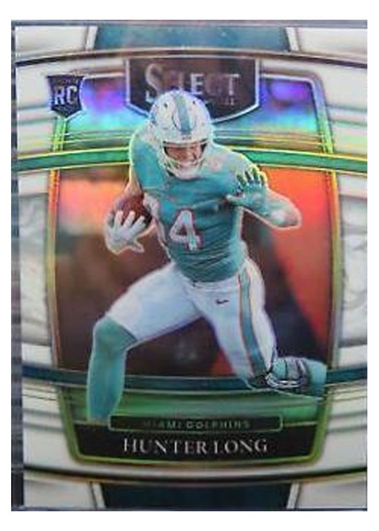 2021 Panini Select Base Set Hunter Long #93 card