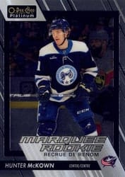 2023-24 O-Pee-Chee Platinum Base Set Hunter McKown #211 card
