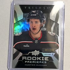2023-24 Upper Deck Synergy Rookie Sygnatures Hunter McKown #S-HM card