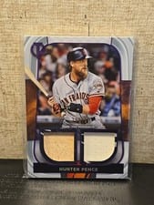 2022 Topps Tribute Dual Relics Hunter Pence #DR-HP card