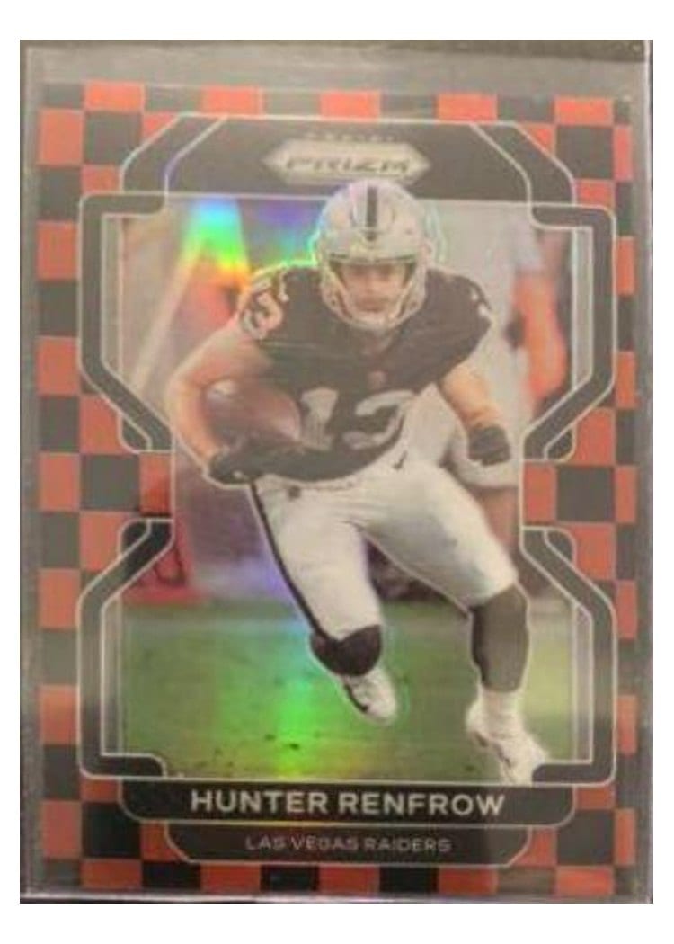 2021 Panini Prizm Base Set Hunter Renfrow #176 card