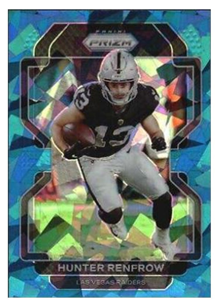 2021 Panini Prizm Base Set Hunter Renfrow #176 card