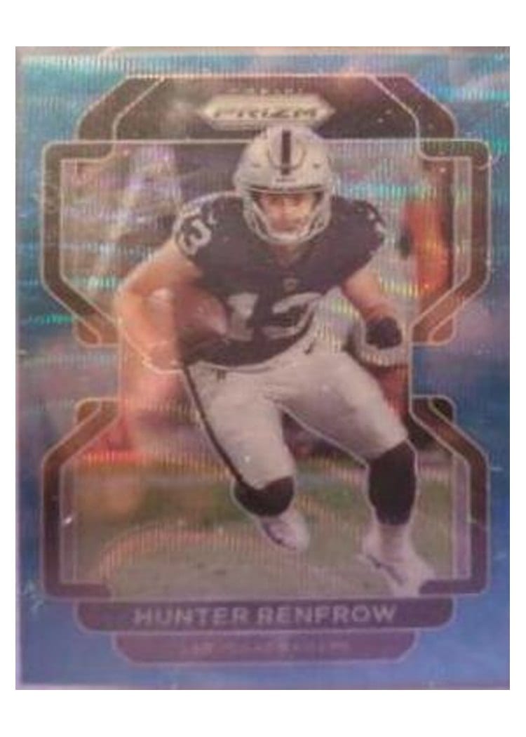 2021 Panini Prizm Base Set Hunter Renfrow #176 card