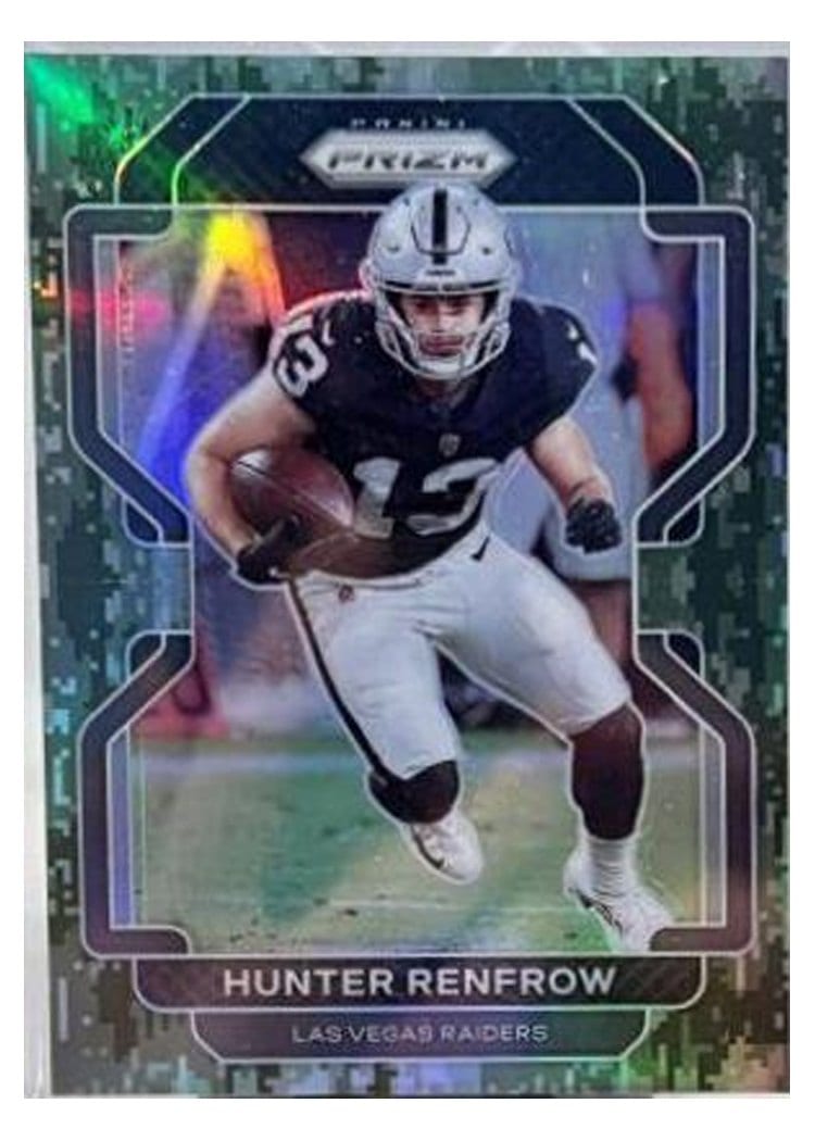 2021 Panini Prizm Base Set Hunter Renfrow #176 card