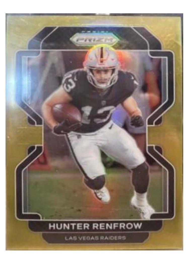 2021 Panini Prizm Base Set Hunter Renfrow #176 card