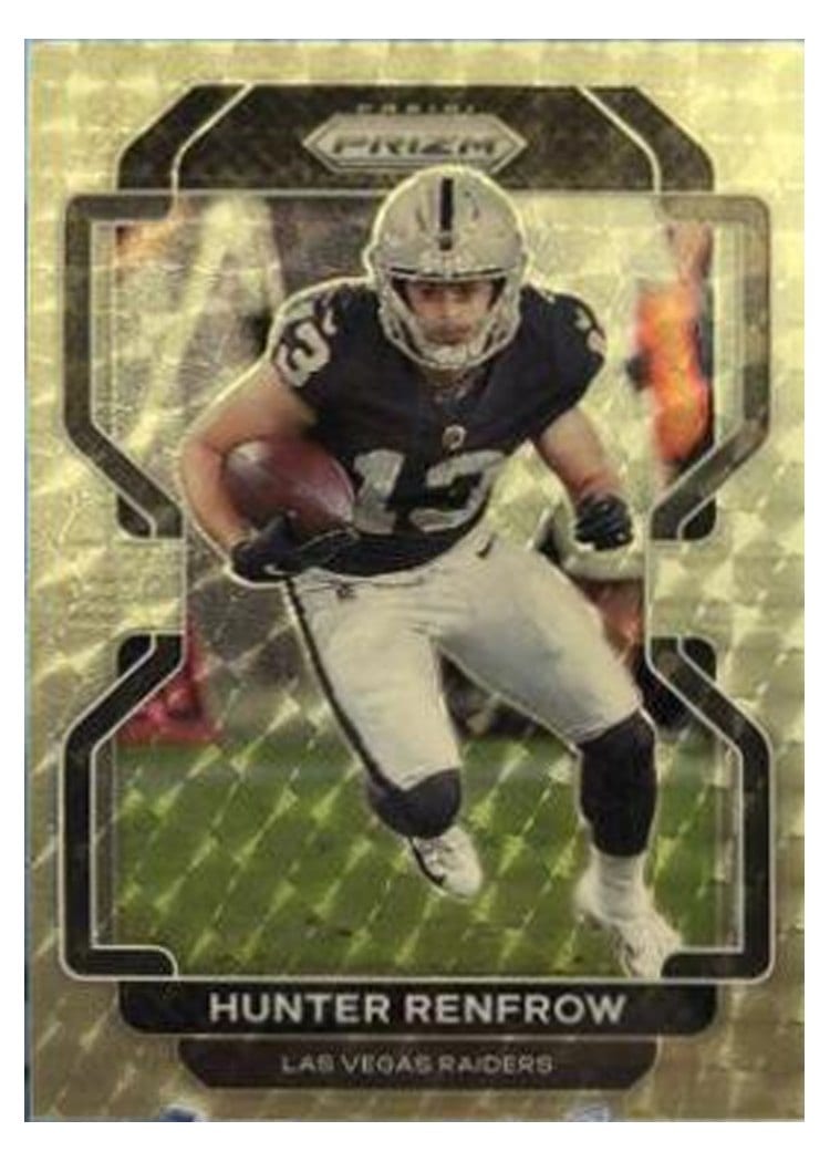 2021 Panini Prizm Base Set Hunter Renfrow #176 card