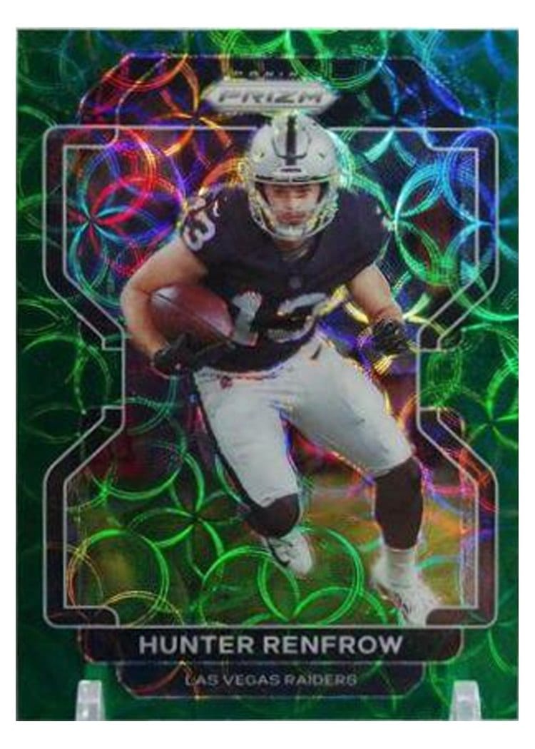 2021 Panini Prizm Base Set Hunter Renfrow #176 card