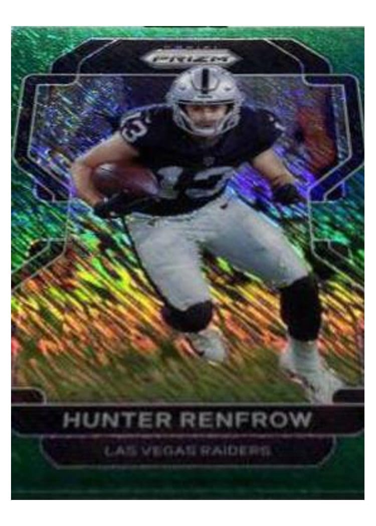 2021 Panini Prizm Base Set Hunter Renfrow #176 card