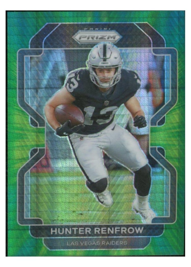 2021 Panini Prizm Base Set Hunter Renfrow #176 card