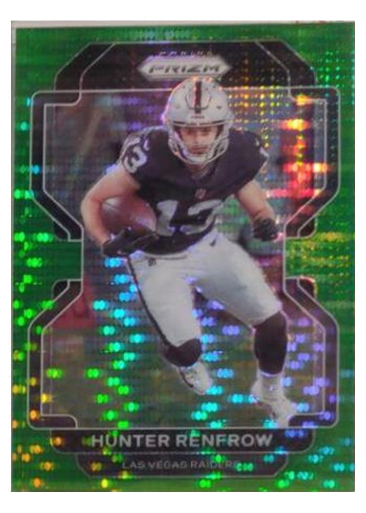 2021 Panini Prizm Base Set Hunter Renfrow #176 card