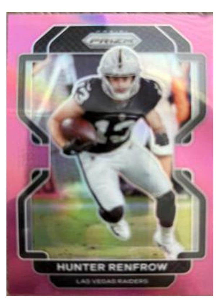 2021 Panini Prizm Base Set Hunter Renfrow #176 card