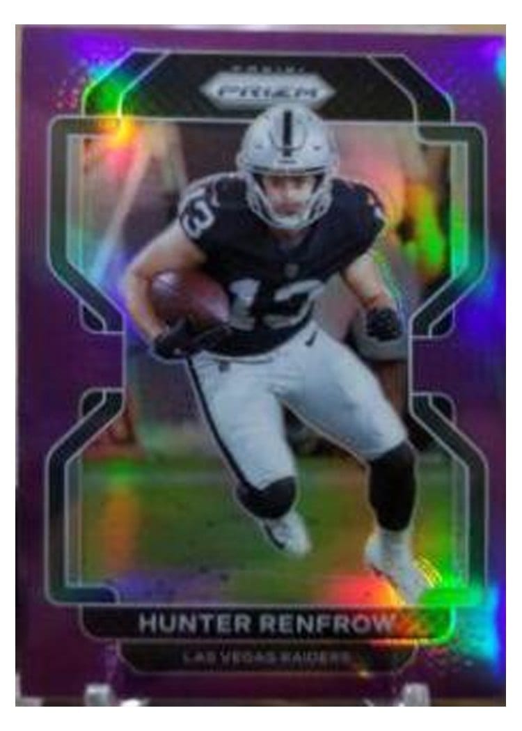 2021 Panini Prizm Base Set Hunter Renfrow #176 card