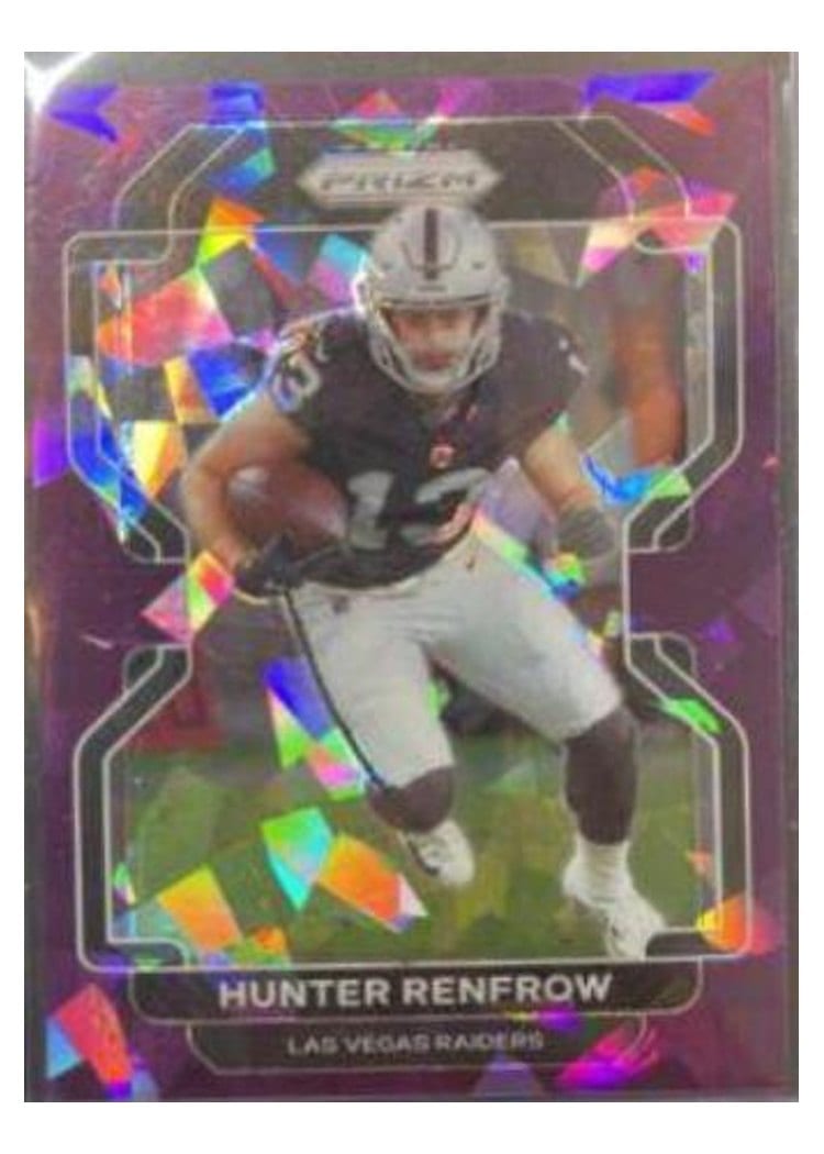 2021 Panini Prizm Base Set Hunter Renfrow #176 card