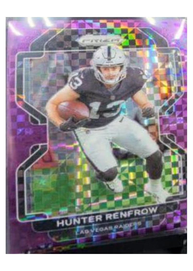 2021 Panini Prizm Base Set Hunter Renfrow #176 card