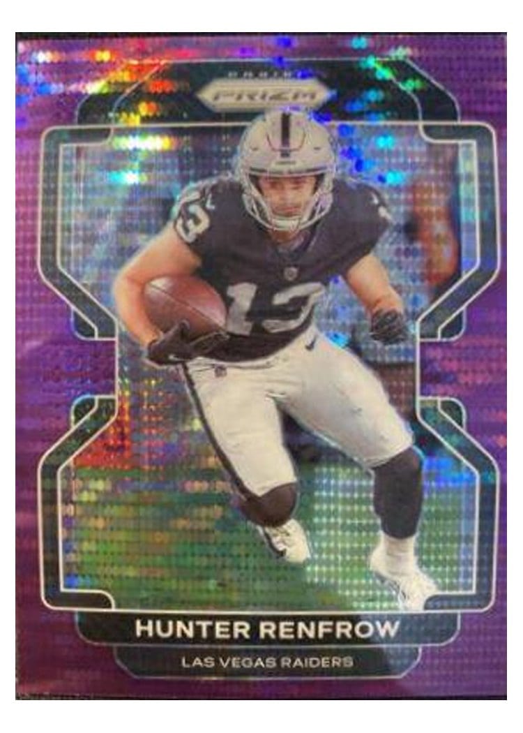 2021 Panini Prizm Base Set Hunter Renfrow #176 card