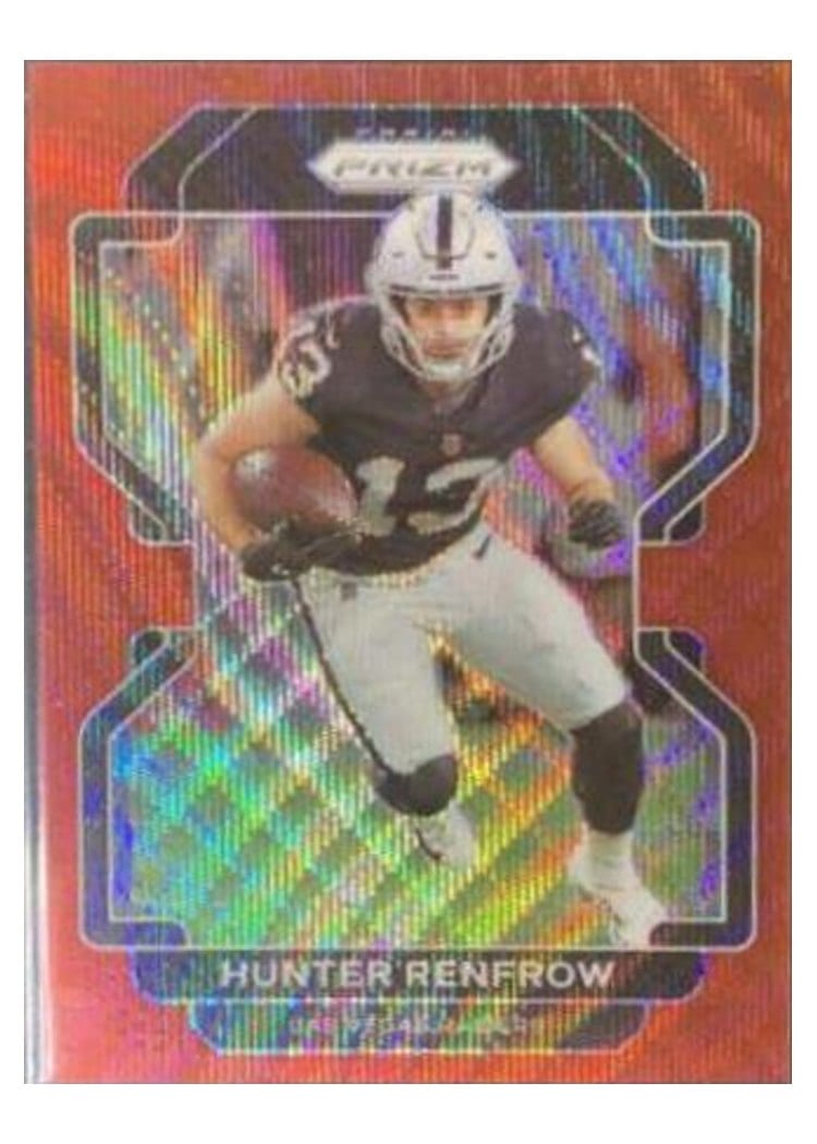 2021 Panini Prizm Base Set Hunter Renfrow #176 card