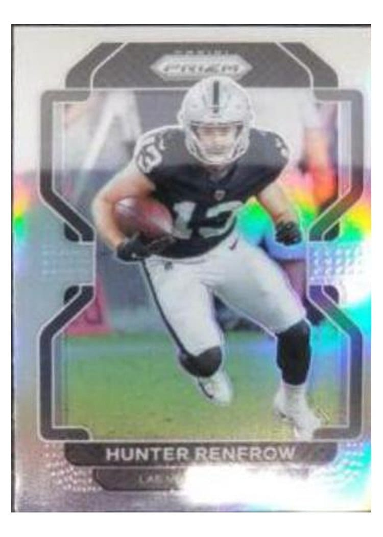 2021 Panini Prizm Base Set Hunter Renfrow #176 card