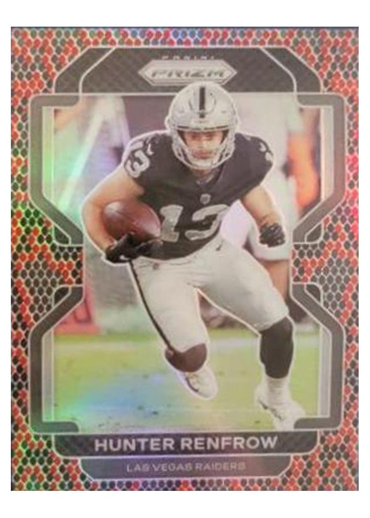 2021 Panini Prizm Base Set Hunter Renfrow #176 card