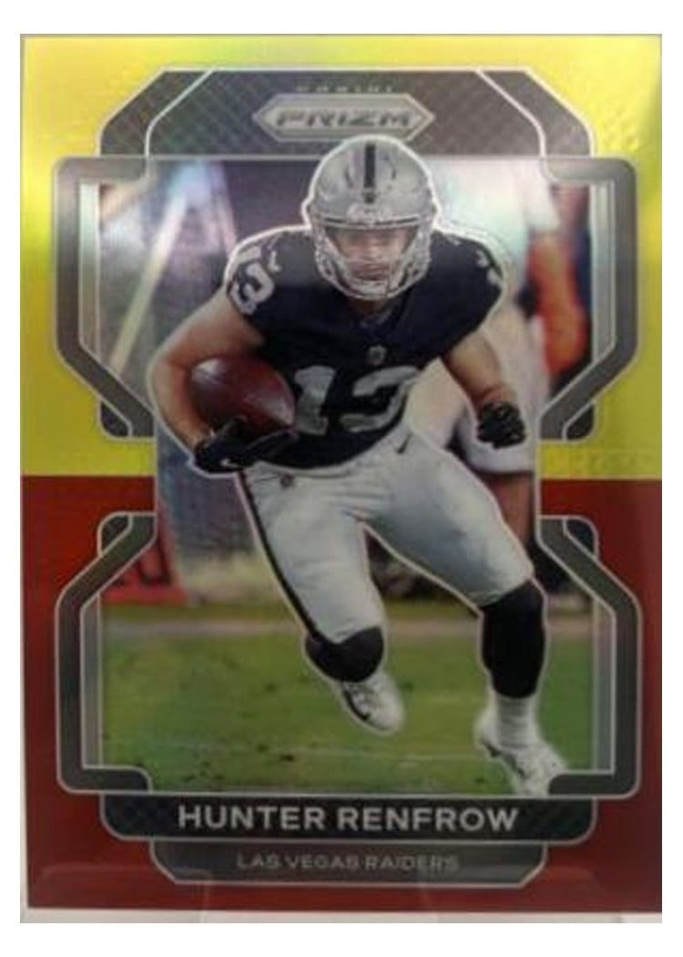 2021 Panini Prizm Base Set Hunter Renfrow #176 card