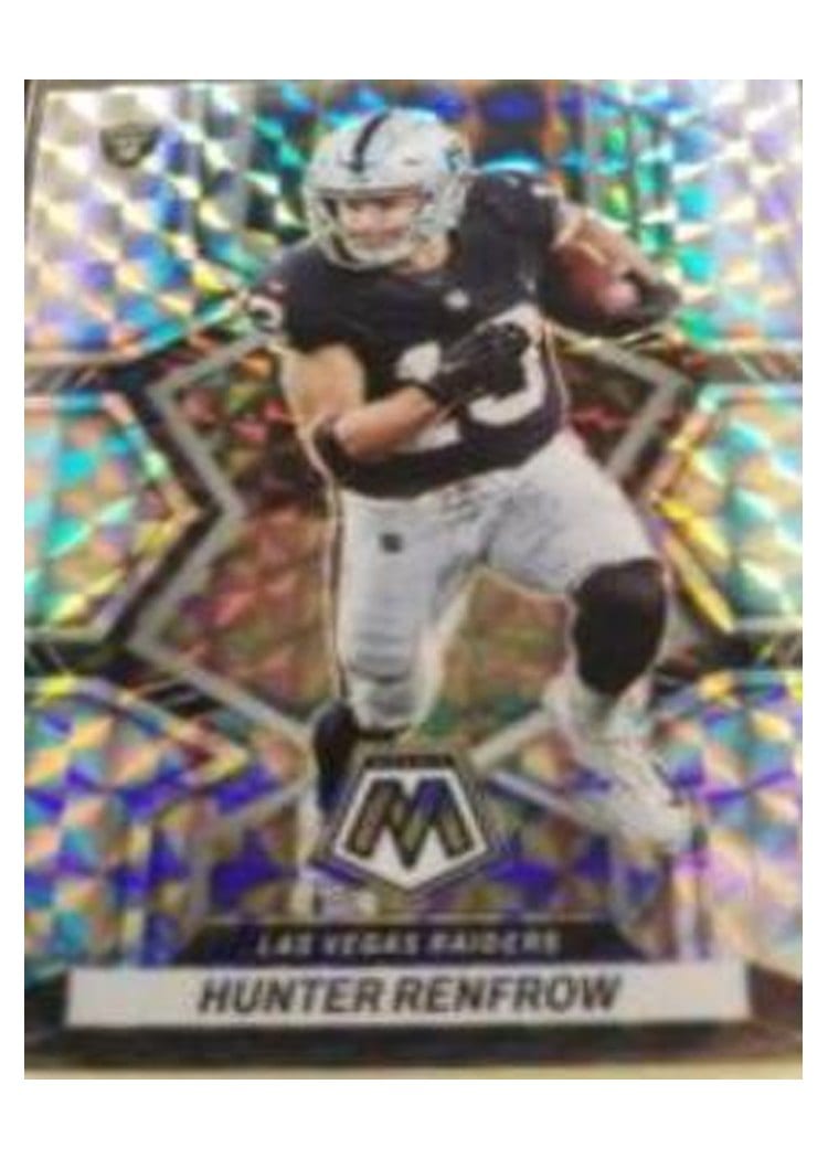 2022 Panini Mosaic Base Set Hunter Renfrow #118 card