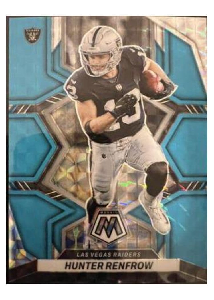 2022 Panini Mosaic Base Set Hunter Renfrow #118 card