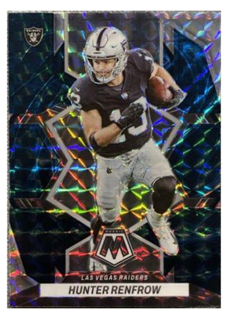 2022 Panini Mosaic Base Set Hunter Renfrow #118 card