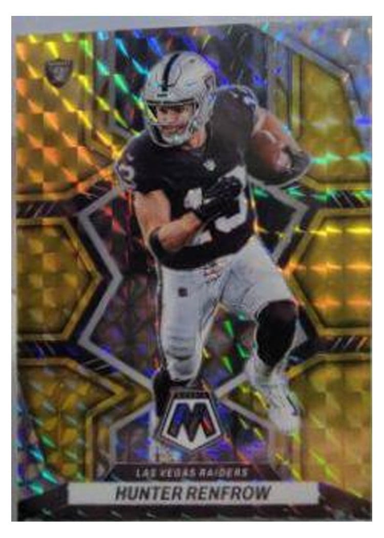 2022 Panini Mosaic Base Set Hunter Renfrow #118 card